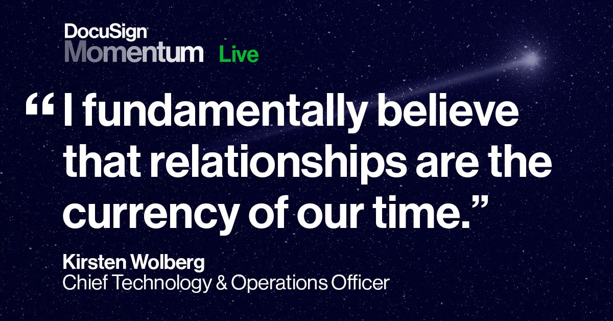 .<a href="/kirstenwolberg/">Kirsten Wolberg</a> kicks off (and pumps up!) #Momentum2019
