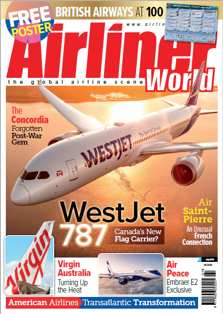 Airliner World – July 2019 Highlights - airlinerworld.keypublishing.com/2019/06/airlin…