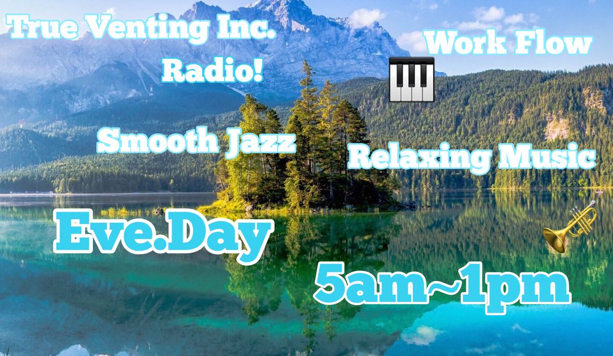 true_venting's tweet photo. True Venting Inc. Radio has your workday covered from 5am -1pm Everyday we have all the Smooth Jazz you will ever need to 👂🏽to Download the Link in the Bio ☝️☝️☝️☝️☝️☝️☝️all the latest in a Smooth Jazz An Legendary Smooth Jazz Hits 5am -1pm we have you covered. https://t.co/a2KHKAOKAj