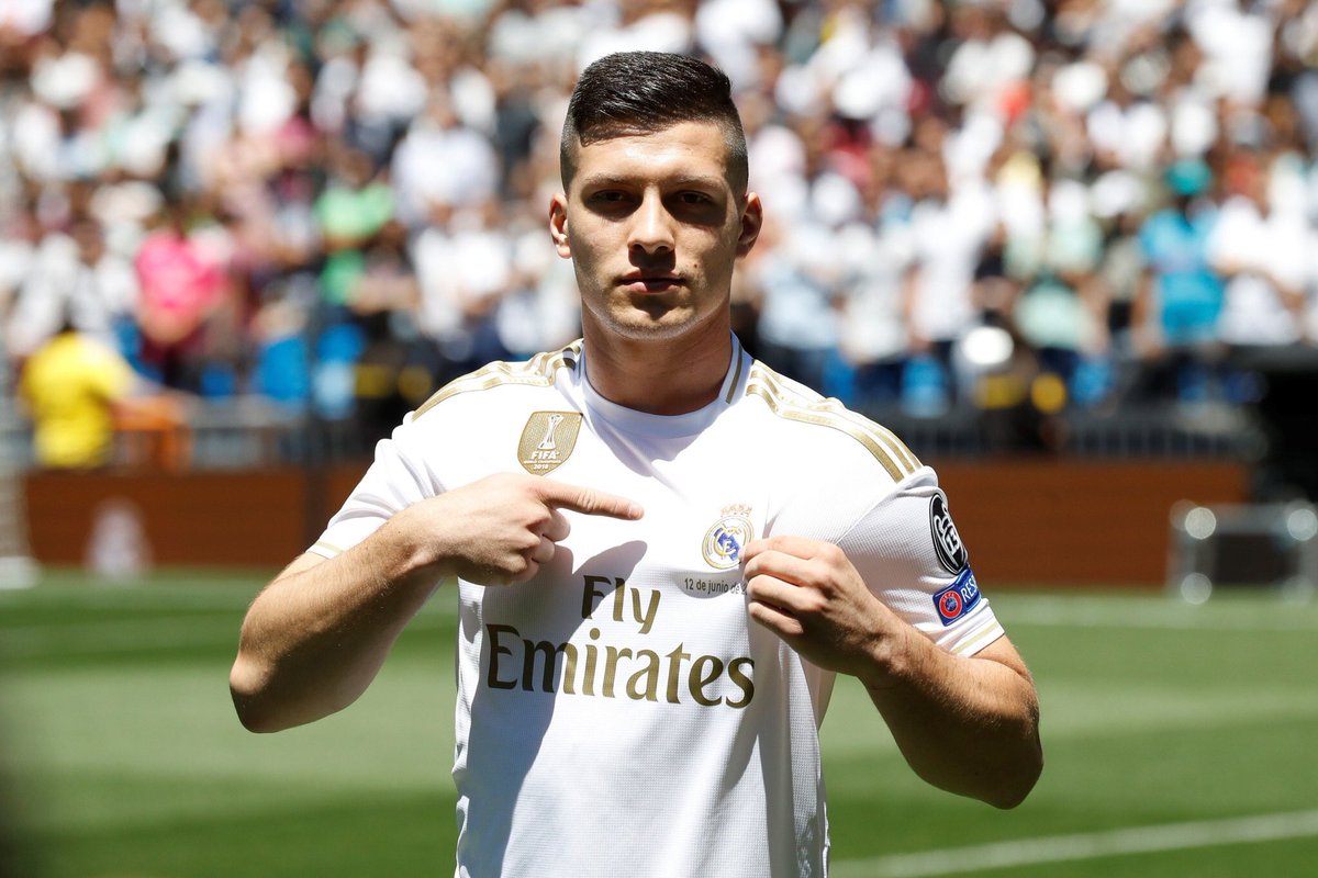 Madridismoreal's tweet photo. DON LUKA JOVIC ❤️ https://t.co/p8r4zyJFur
