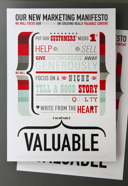 SonjaNisson's tweet photo. How to create valuable content
1 Customer first: best for them, best for business
2 Put helping before selling
3 Be generous: share what you know
4 Focus on a niche: know who you serve
5 Tell good stories: real human ones
6 Commit to quality: design + tone
7 Write from the heart https://t.co/dYpF5ZpT6J