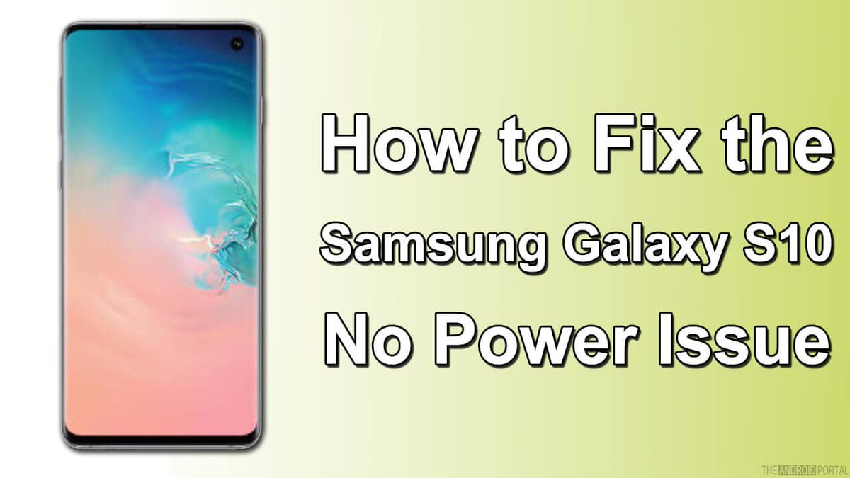 dandroidportal's tweet image. How to Diagnose and Fix the Samsung Galaxy S10 No Power Issue buff.ly/2WyvaQl

#GalaxyS10 #HowTo #TheAndroidPortal