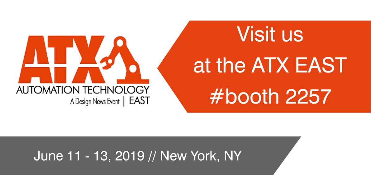 photonfocus's tweet photo. We are exhibiting together with our Sales Partner North Coast Technical Inc. at the ATX East in New York, the east coast's leading trade show for automation &amp; robotics. Visit us at the booth 2257.
#machinevision #industrialcameras @InformaAdvMfg 
https://t.co/kfm1KGDg49 https://t.co/62GF8oLirD