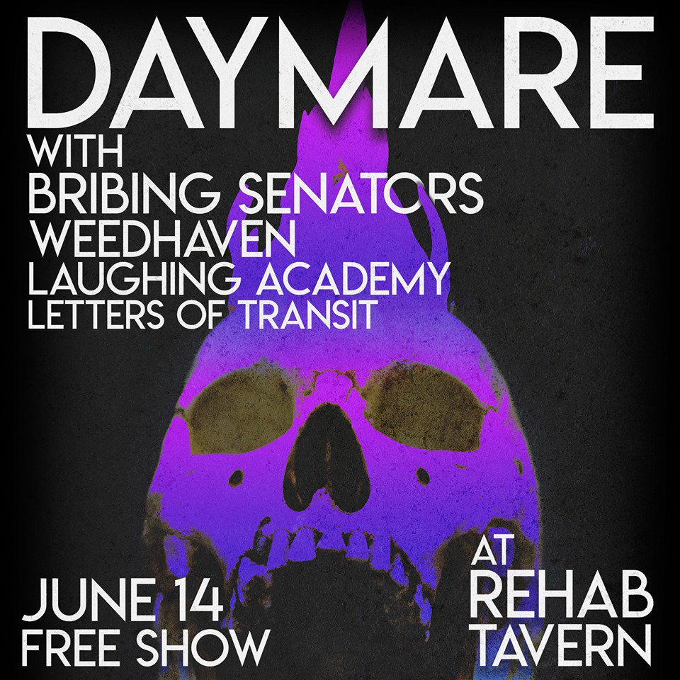 daymare614's tweet photo. #Columbus: Come cap off your #franklintonfridays with this FREE show Fri 6/14 @RehabTavern featuring three other bitchin' bands! 9pm doors! https://t.co/oqoWgfgrVq