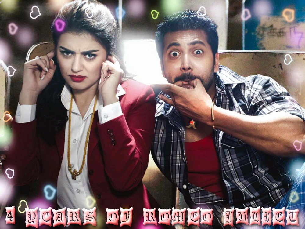 JayamraviIs's tweet photo. #4YearsOfRomeoJuliet ❤❤
@actor_jayamravi Anna❤️ @ihansika @immancomposer @dirlakshman
#Designed_by ; @MithranSakthi ❤️
Waiting for #JR25 update 💥💥 https://t.co/nOqqJrzgPN