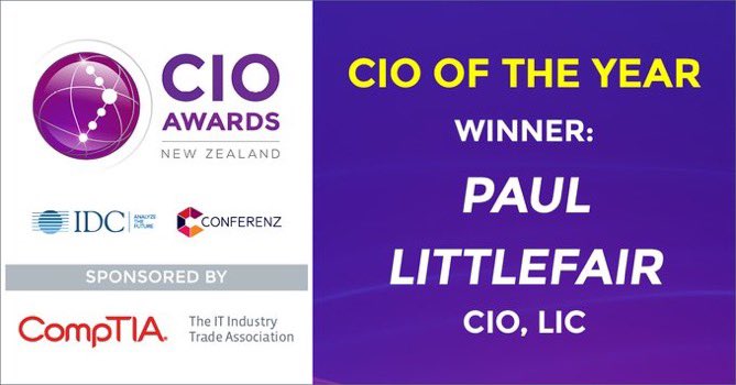 Congratulations <a href="/p_littlefair/">Paul Littlefair</a> and your team at LIC for winning #nzcio of the year award from all of us at <a href="/dropbox/">Dropbox</a> ANZ