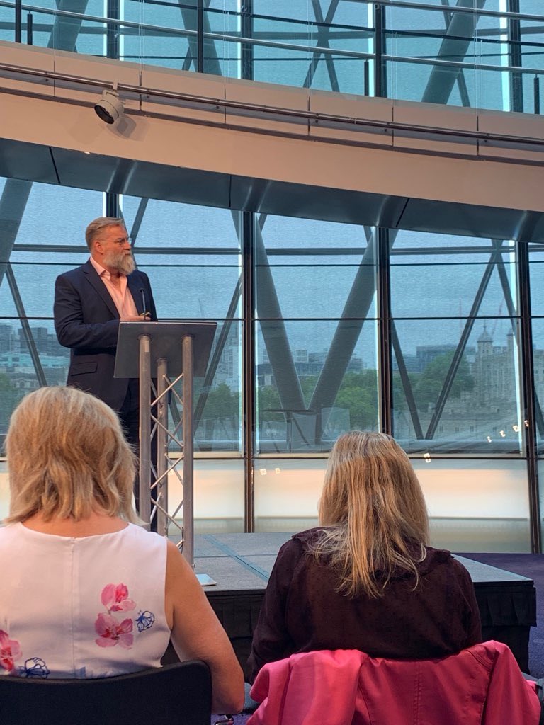 TheISEH's tweet photo. ISEH’s Dr Mike Loosemore speaking at City Hall at the @MayorofLondon Healthy Early Years London Celebration Event https://t.co/BjnnL2z8S3
