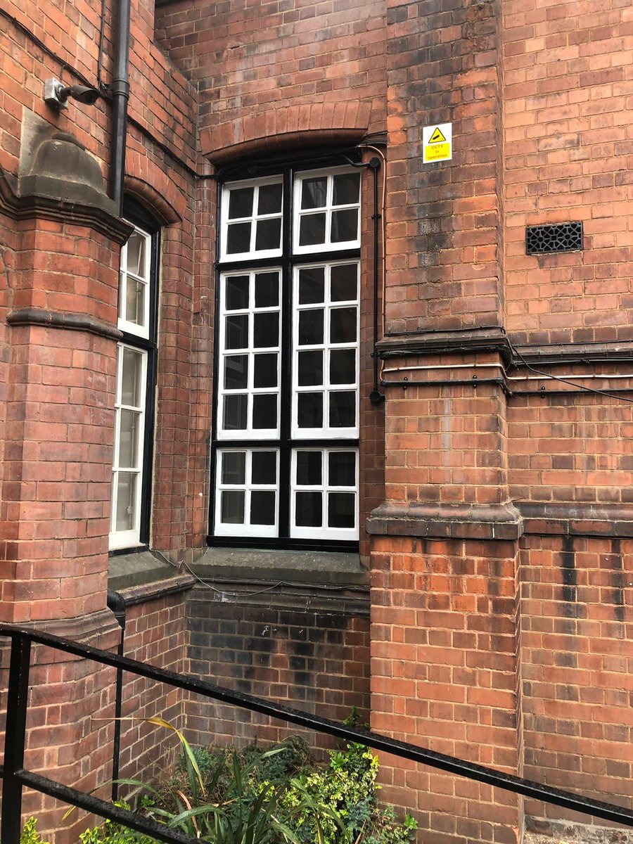 Window repairs looking great at Queen Marys High School,Walsall, works almost completed. Weather is not on our side this week.