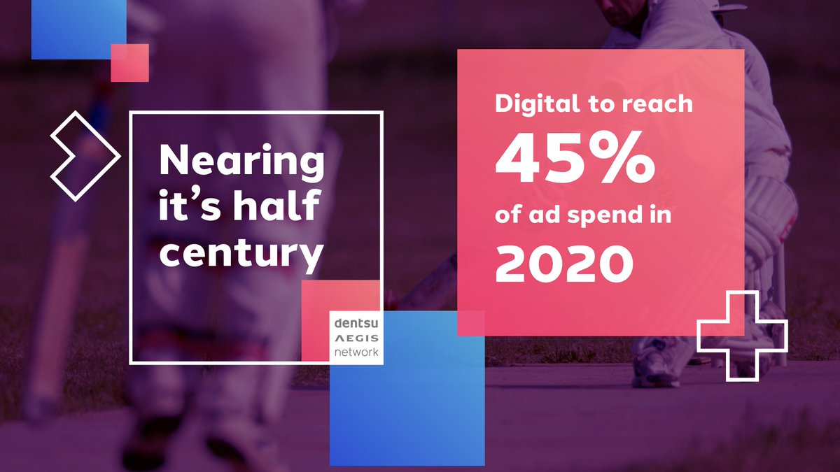 Dentsu Aegis Network Haziran 2019 Reklam Harcama Tahminlerini açıkladı.
Rapor için: dentsuaegisnetwork.com/adspendjune 
#dentsuaegisnetwork #adspendforecasts #June2019