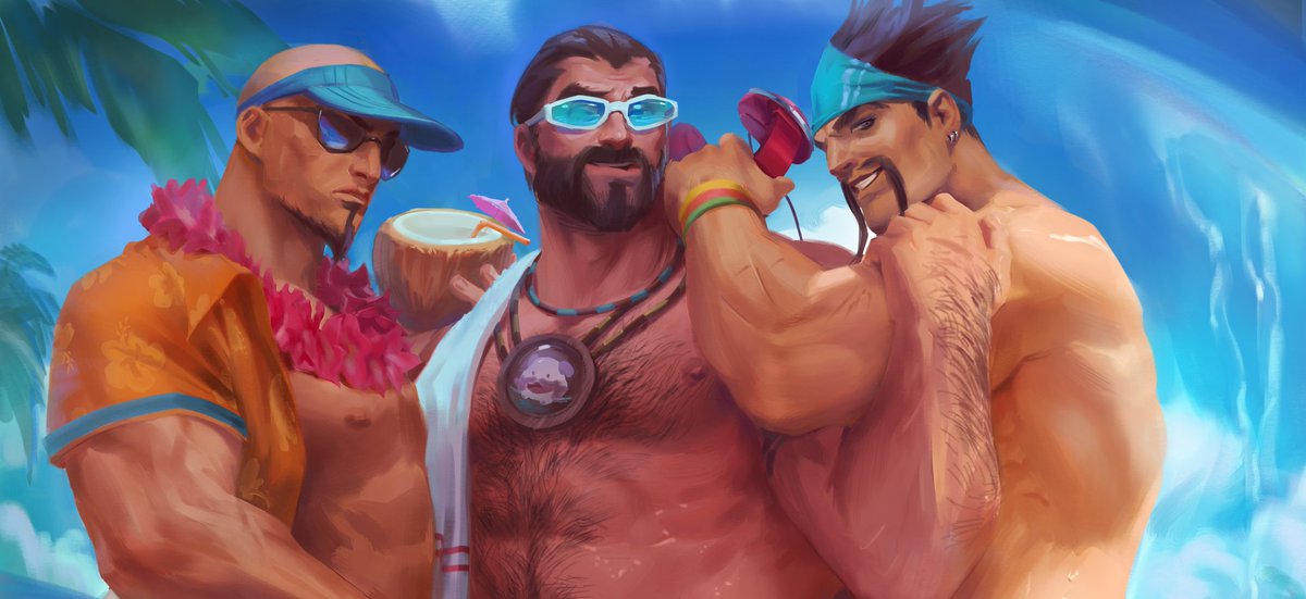 bichhoan1997's tweet photo. Finally done. Visit my pixiv: azalien for full pic of #Leesin #Graves and #DRAAAAAAAAAAAAAVEN . #ArtofLegends https://t.co/t17XT3mZhV