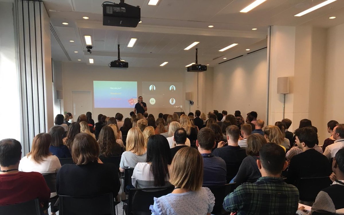 dunnhumbylife's tweet photo. Thank you to the @TheNakedProfess for coming in and talking to us about the importance of looking after our mental health and embracing vulnerabilities at dunnhumby in London today! #mentalhealthmatters #dhThrive #TogetherweThrive https://t.co/eExpFxbZqQ