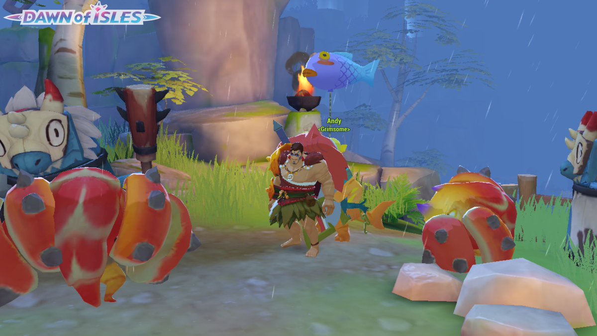 chaloner_andrew's tweet photo. #DawnofIsles - On Home Island, Gugu awaits! https://t.co/SBLMS8nrdT