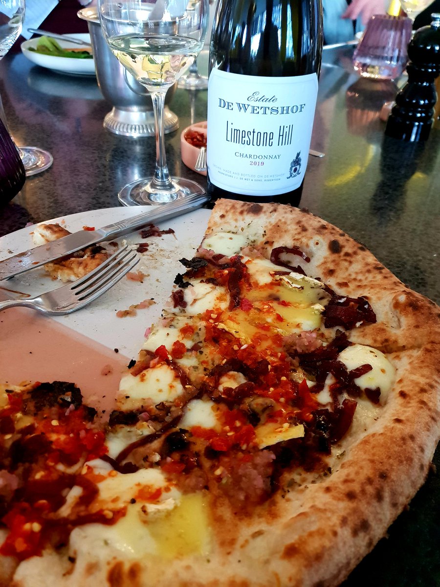 emilejoubert's tweet photo. Saint pizza. Limestone Hill. Ain't no mountain high enough.....@dewetshofestate #limestonehill https://t.co/TdhqNHSp40