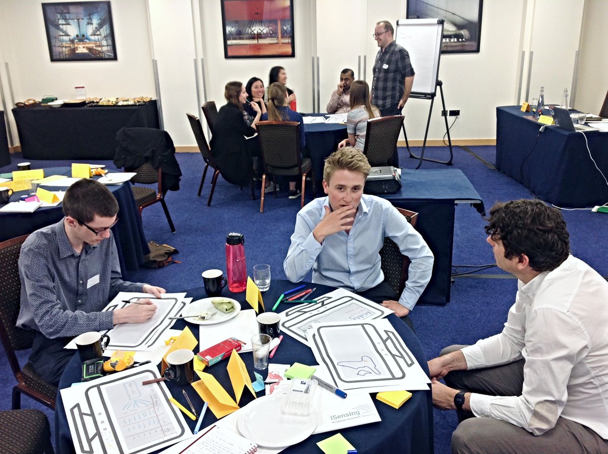 i_sensing's tweet photo. ⁉️What do #TransportPlanners actually want? 
Last week #iSensing run a #designThinking session to establish inclusive dialogue with Transport Planners &amp; discover pressing issues of efficient planning #smartTransport for #smartCities. 
Stay tuned for #smartCities planning insights https://t.co/helagRRn0Q