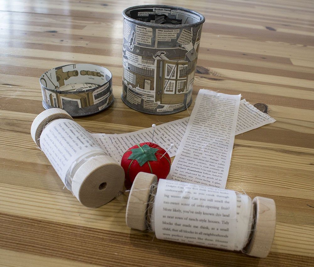 acontainerco's tweet photo. Profiling our Multitudes IV series, in which  @UMassBoston #MFA and #MA students transformed coin banks into single edition #artistbooks and text objects.

TITLE: Domestic Savings
ARTIST: Brooke Schifano
MORE: https://t.co/KD383OMrwc

#savings https://t.co/z1qNDJe6UL