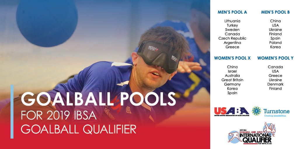 ibsagoalball's tweet photo. A reminder of the pools for #FortWayne2019!

14 men's and 13 women's team will go for @Tokyo2020 qualification from 2 July - in just 20 days time! https://t.co/pawW9uQa86