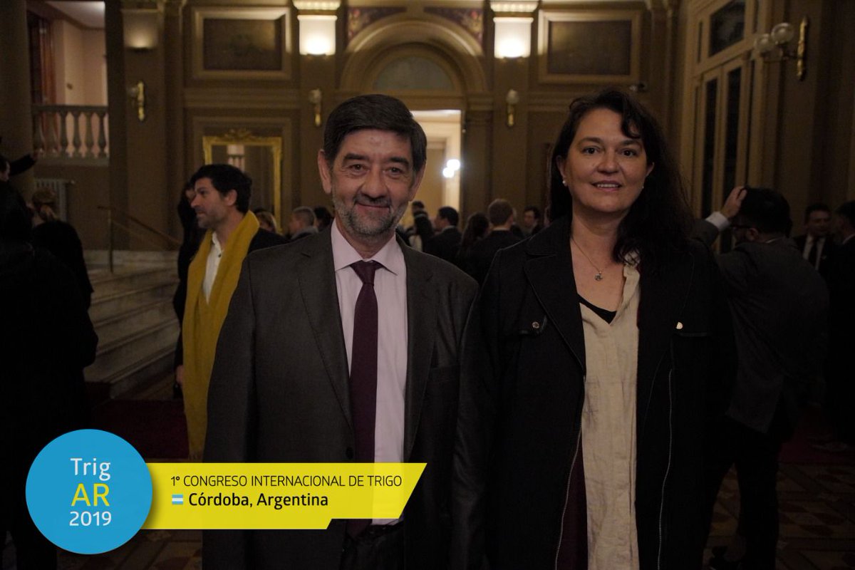 #TrigAR2019
El #Trigo nos alimenta, el #Trigo nos reúne.
@MinAgriCbay <a href="/BCCBA/">Bolsa de Cereales de Córdoba</a>   
#TrigoArgentino #IniciativaFederal #PublicoPrivada #Gracias