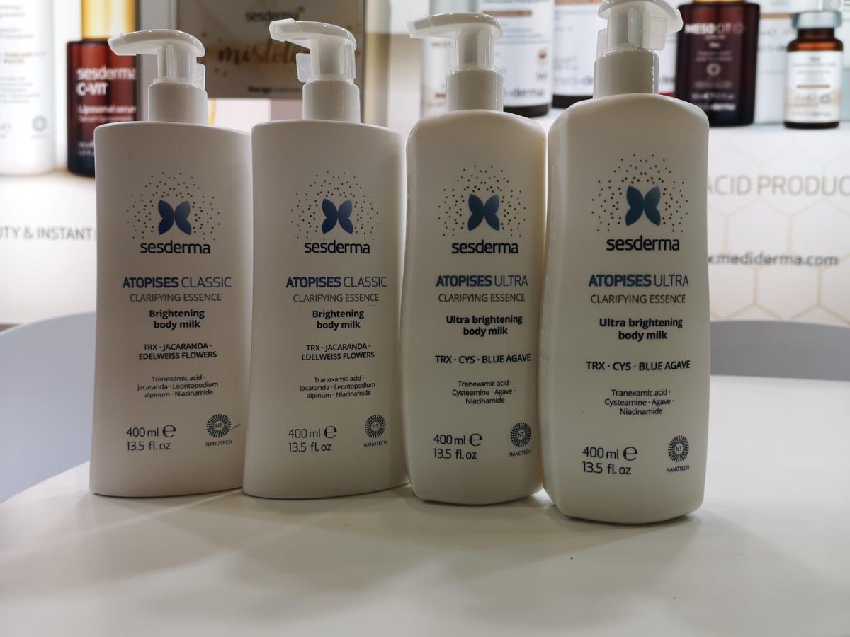 sesderma's tweet photo. Seguimos en el @wcd2019milan, el mayor encuentro mundial de dermatología que este año se celebra en #Milán! Ven a visitar nuestro stand 14 y descubre el nuevo #ATOPISES ULTRA, ahora con una acción hidratante y clarificante mucho más potente 🙌😉 #WCD2019 https://t.co/4zFdBC5BtU