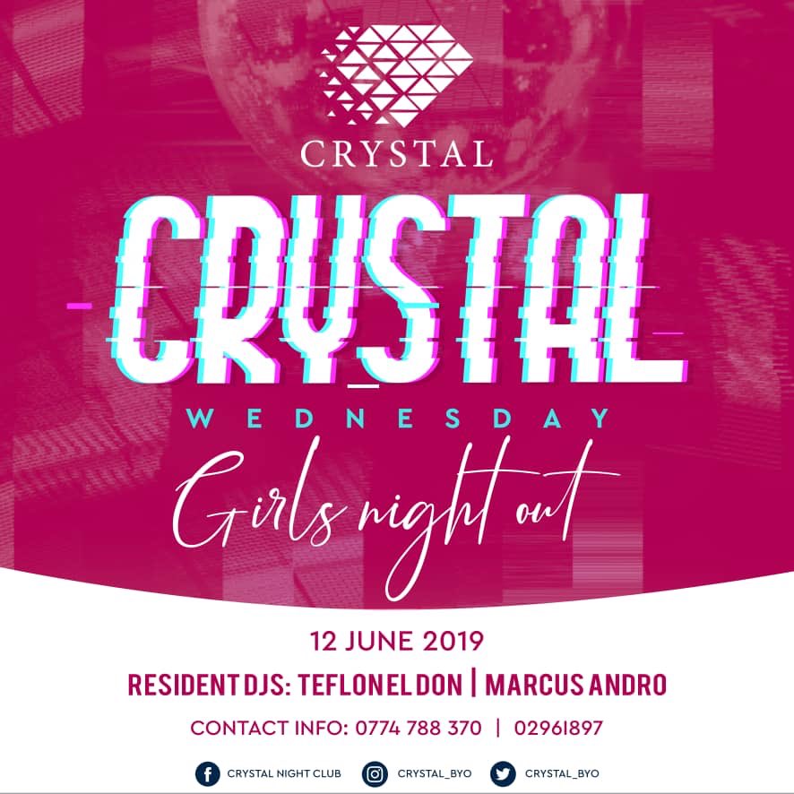 Step into the light ladies you deserve a break! It's #GirlsNight <a href="/crystal_byo/">Crystal</a>
#leavealittlesparkle #bulawayo #Zimbabwe