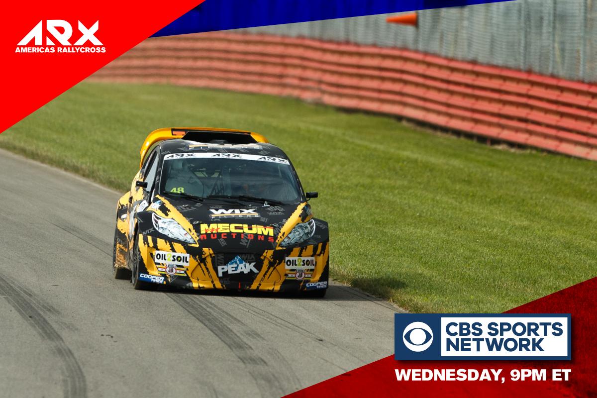 DreyerReinbold's tweet photo. TUNE IN TONIGHT: Check out @JRHildebrand compete with the No. 48 @DRRIndyCar @WIXFilters @mecum car in @TeamCooperTire @ARXRallycross of @Mid_Ohio, this evening  at 9:00 PM ET on CBSSportsNetwork.
#WIXARX #WIXRacing #ARX #Rallycross #TeamCooperTire https://t.co/ibMFbjYUwl