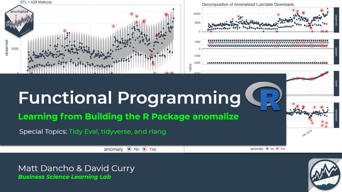 mdancho84's tweet photo. Just Announced - Next #LearningLab 1-Hour Course - If you are interested in taking your #R coding to the next level, then don't miss this. FREE TO ATTEND. Register Here: https://t.co/EqA0Tyklql
#Rstats #tidyeval #tidyverse #FunctionalProgramming #rlang
#DataScience #Education https://t.co/L7zZAROJ0W