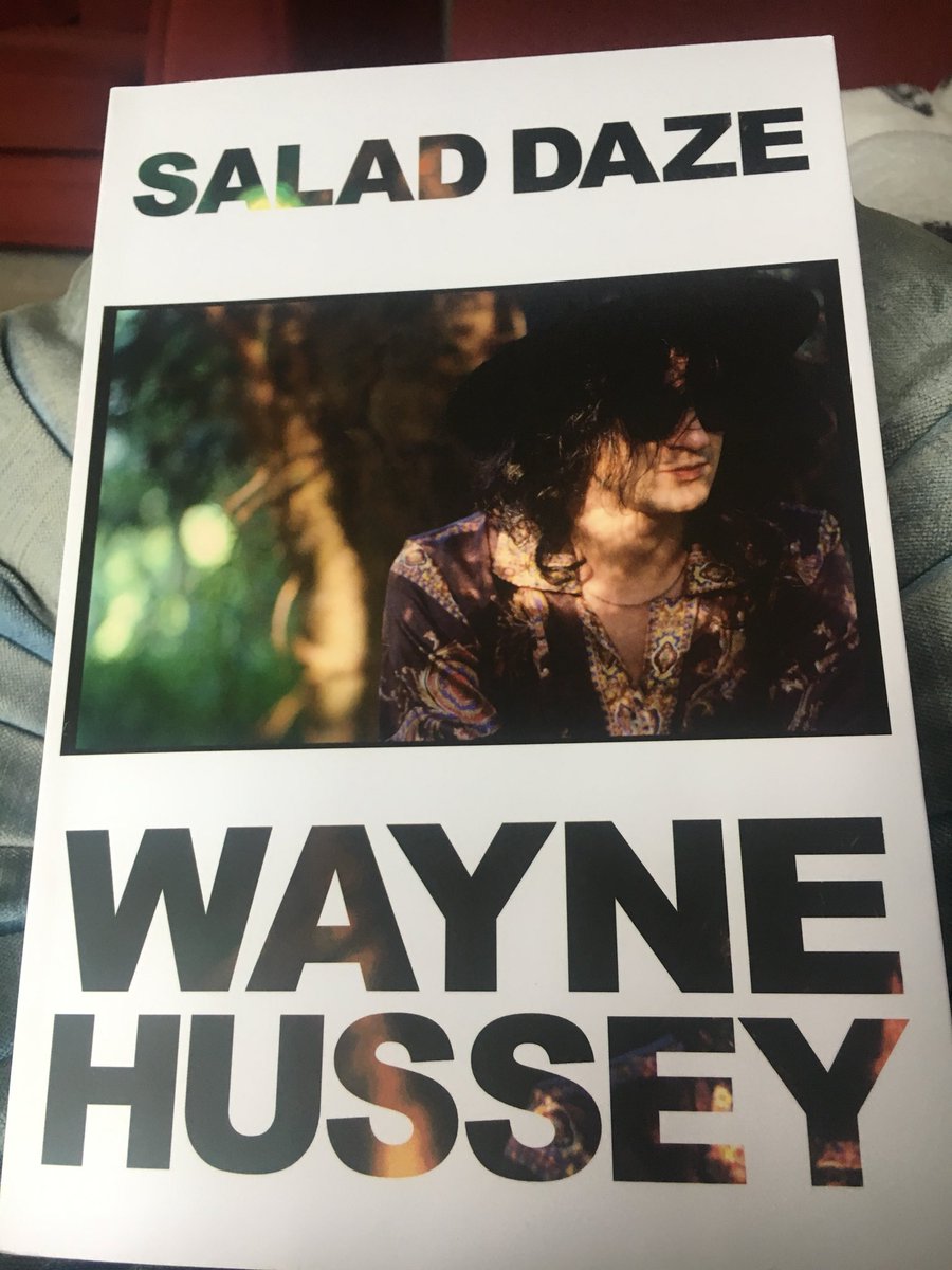Oh HOLY SISTERS this book is brutally funny!! @WayneHussey4 #Saladdaze #TheMission #WayneHussey #SistersofMercy #goth 🖤 🖤 🖤 THANKS @OmnibusPress X