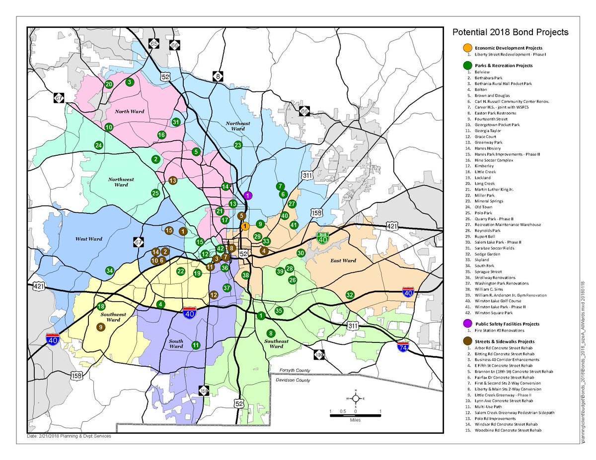Winston Salem City Limits City Of Winston-Salem, Nc On Twitter: "The #Cowsbudget Includes A 4 Cent  Tax Increase To Cover $122M In Voter Approved Bonds. Bonds Fund Projects  Like Park Improvements, Street Resurfacing, And New Public