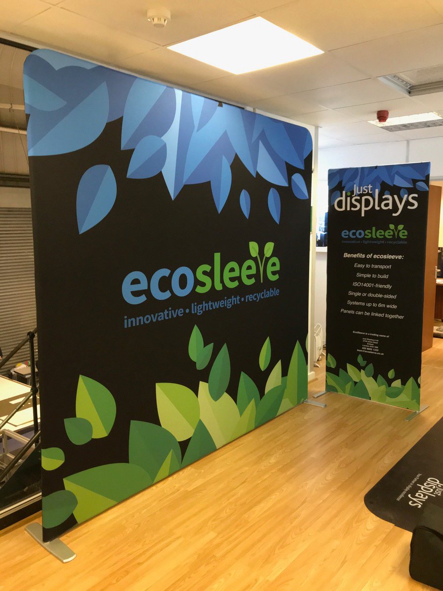 If you are #ISO14001 registered, you need EcoSleeve! Unlike standard #rollerbanners and popup #displays, most of which end up in #landfill, EcoSleeve is fully #reusable and #recyclable – helping with your ISO14001 chain!

bit.ly/2JsBKFa
#sustainable #environnement