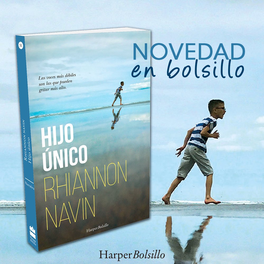 📢 NOVEDAD >> A partir de hoy, a la venta la novela #HijoÚnico, de <a href="/rhiannonnavin/">Rhiannon Navin</a>, en formato de #bolsillo. Los acontecimientos más inesperados y tristes en ocasiones cambian nuestras vidas. Zach, de 9 años, nos da una lección a todos. 👉 bit.ly/2KhsmFA #felizmiércoles