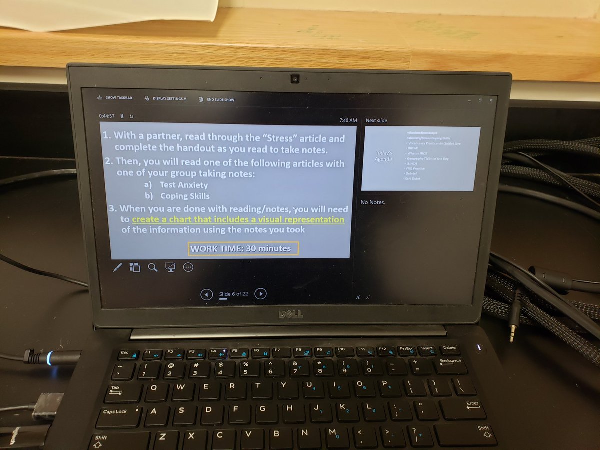 alumkat584's tweet photo. Day 3 AP boot camp has started. We're practicing more note taking skills with our first topic being how to manage stress. Then we introduce/teach how to write FRQ. We're following up with more map skills in between. @BundageCynthia @SpringISD_Curr @Dekaneywildcat https://t.co/hAG6UMfopD