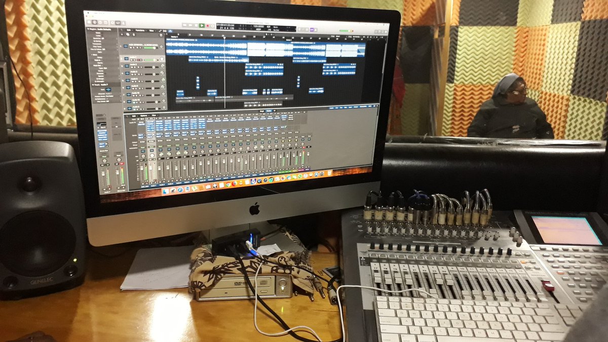 clarencesdb's tweet photo. Today was all about Audio Editing. #nairobi #nairobidiaries #StudioBosco https://t.co/6OlWgvKbRK