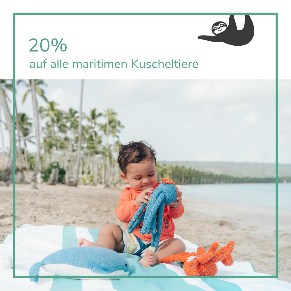 Pfingst-Special: 20% auf alle maritimen Kuscheltiere buff.ly/2XG4tdV #krebs #krake #octopus #oktopus #pirat #krabbe