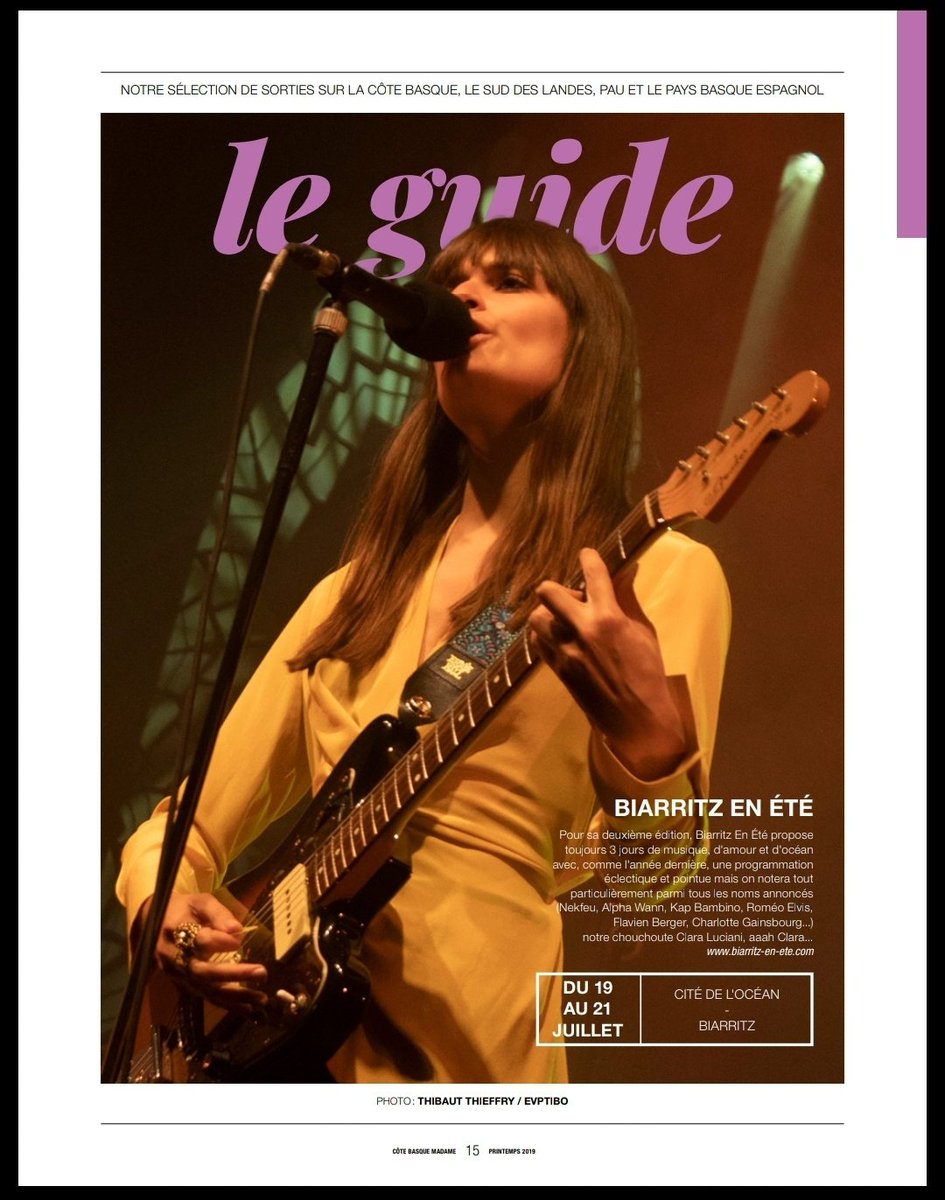 EVPtibo's tweet image. Une de mes photos apparaît dans un magazine 😎 @CoteBasqueMme