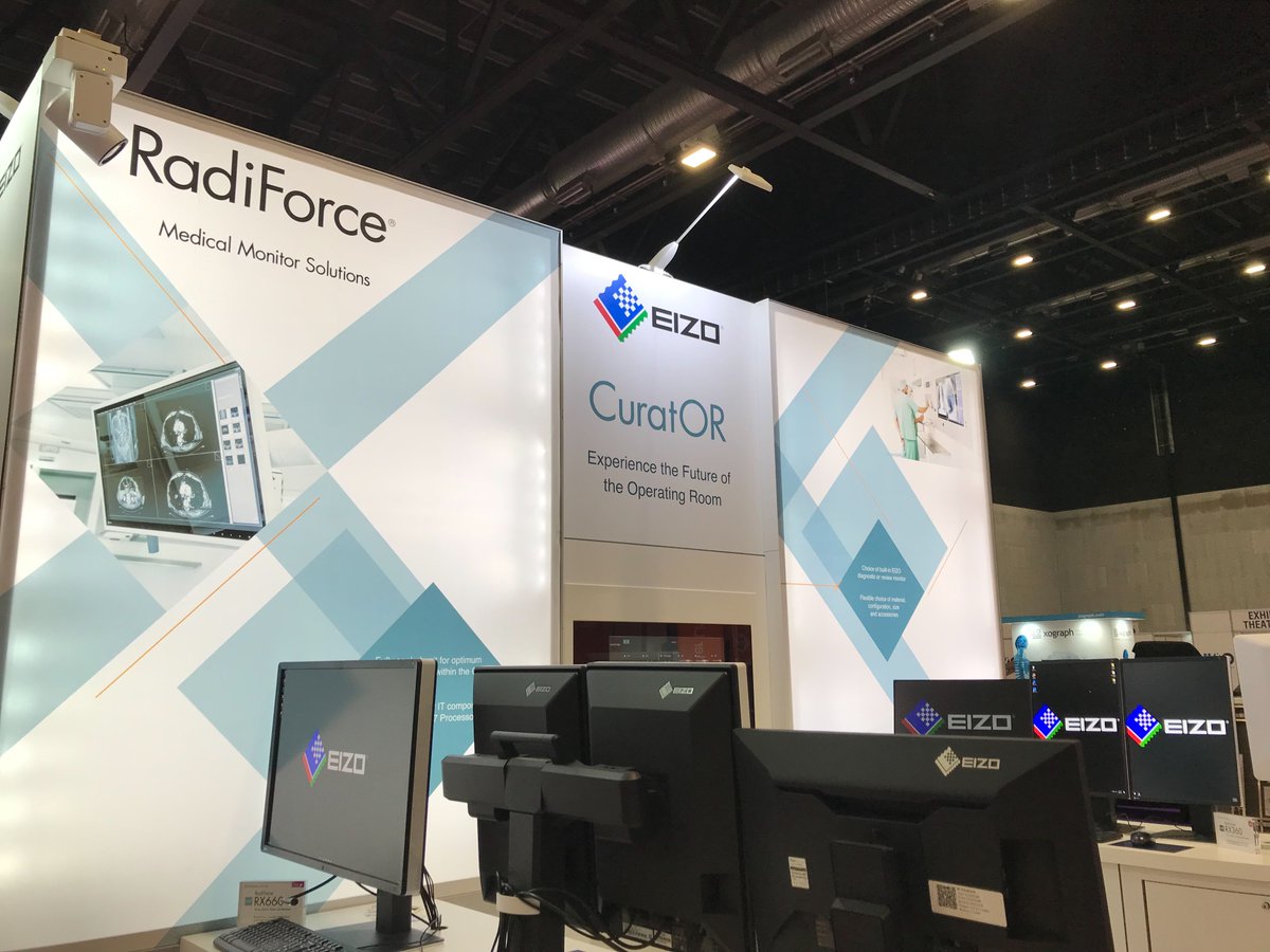 EIZOUK's tweet photo. Today is the last day of the @UKIOCongress and there is still time to come and see us on stand 84 with our RadiForce medical monitor solutions in the RadiForce RX360, RadiForce RX660 and the RadiForce RX560 Mammo Duo.  #UKIO2019 #healthcare #imaging #RadiForce https://t.co/AAwSny5VgY