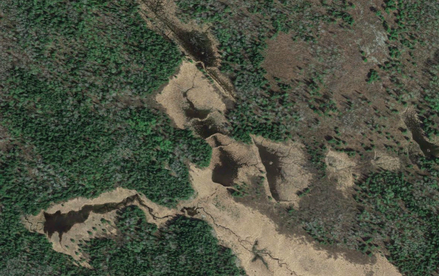 ben_a_goldfarb's tweet photo. One activity I will never get tired of: admiring beaver-created features in Google Earth. https://t.co/uHKtsycBSQ