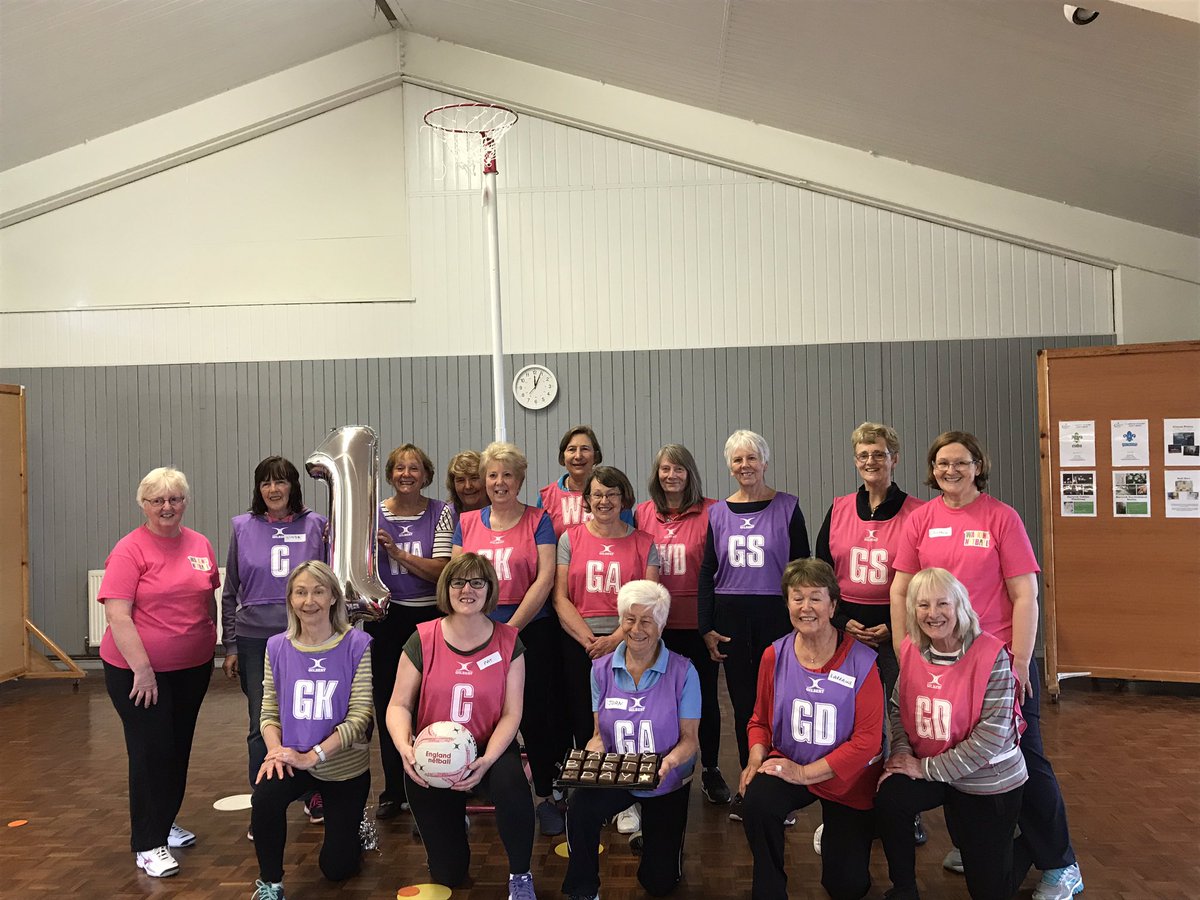 B2NLeeds's tweet photo. A year ago I started working with Scholes WI on their very own Walking Netball session. Today I was delighted to be invited back to celebrate it’s 1 year anniversary! Fantastic effort and great to see it continuing to flourish 🎉 https://t.co/u3xKE8lKqr