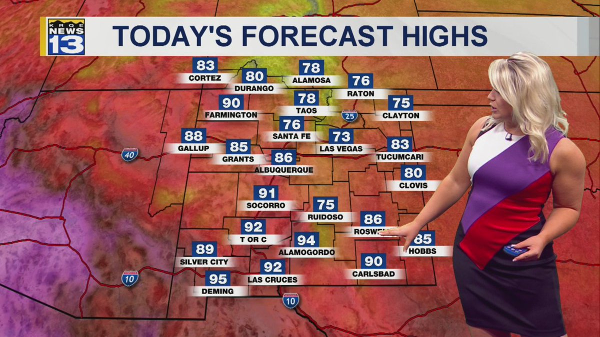 wakeupnm's tweet photo. KristenCurrieTV Today's forecast (VIDEO): https://t.co/7k8fcH5lfm #Albuquerque #NewMexico #NMwx krqe https://t.co/QOy4K0ukUq