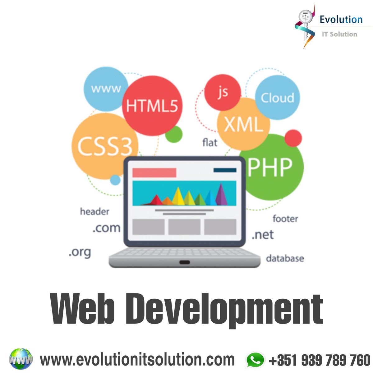 EvolutionITSol3's tweet photo. Website does better marketing for your business which results in growth.

Contact Us for Free consultation of cost effective  Website development.

Click the link below 
https://t.co/YwCc4dohRN

#website #web #marketing #it #itsolution #itservices #lisbon #portugal https://t.co/KmxFOgupbv
