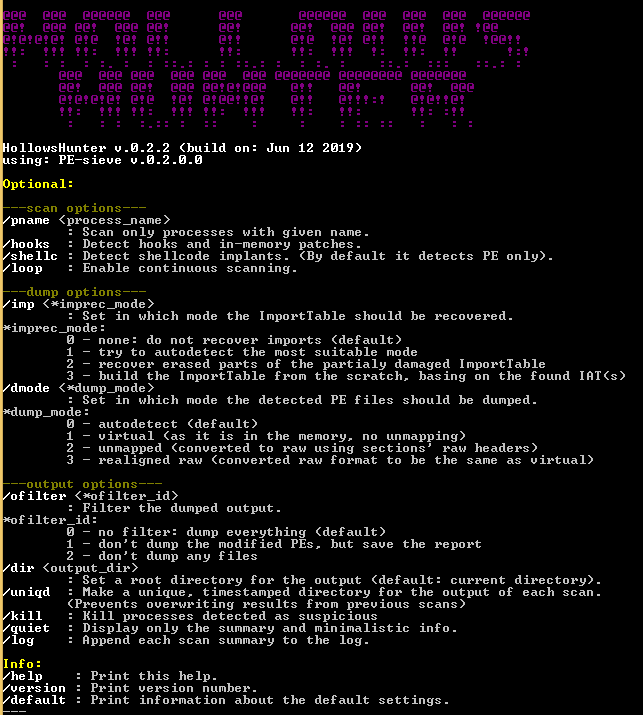 hasherezade's tweet photo. New releases: #PEsieve 0.2.0 (https://t.co/cxyXobp5Jd) &amp; #HollowsHunter 0.2.2 (https://t.co/E1S6XXIPjm) https://t.co/Z0ZGhhCuo8