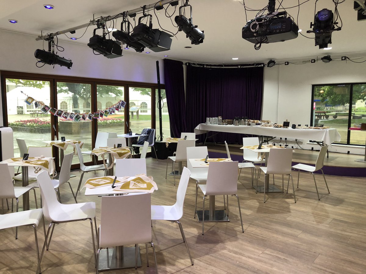 UoKTalentTeam's tweet photo. Afternoon tea in the @TheGulbenkian ready to thank all of our @UniKentStaff facilitators and helpers for #bagweek #jamorcreamfirst https://t.co/PTCzV4tR8I