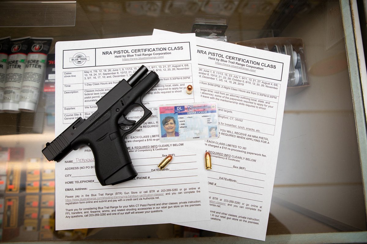 bluetrailrange's tweet photo. $69.99 CT Pistol Permit Classes! We have lowered the cost of our Pistol Class because we believe every person has the right to carry in Connecticut.
Sign up here! https://t.co/C8layqHkwu
#bluetrailrange #ccdl #letsgoshoot #2a #nra #ctbucketlist #wallingford https://t.co/bl0oCUIqw4