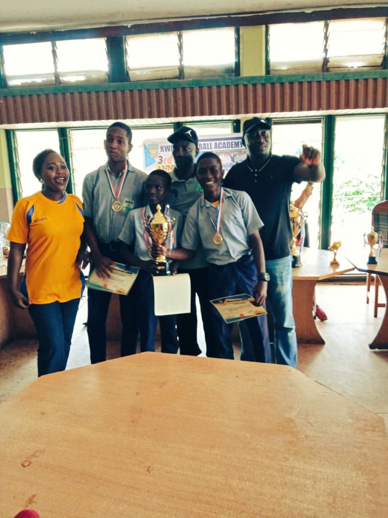 KFAilorin's tweet photo. 2019 Football Challenge
St Anthony Secondary School Ilorin are champion of the 2019 Football Quiz competition
#CatchDfire
#footballchallenge
@RoyalFM951 @IlorinInfo https://t.co/HTU5xyNRtm