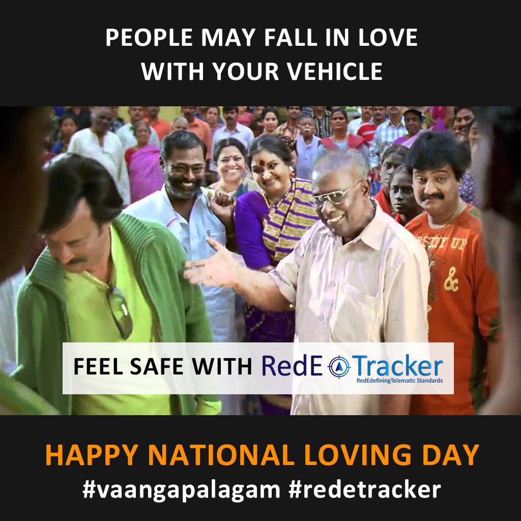 Rede_Tech's tweet photo. Happy National Loving Day!!!!
#vaangapalagalam
#rede_tracker
#rede_tech
#vehicle_tracking
#gps_tracking
#feelsafe https://t.co/0mtkSckSWP