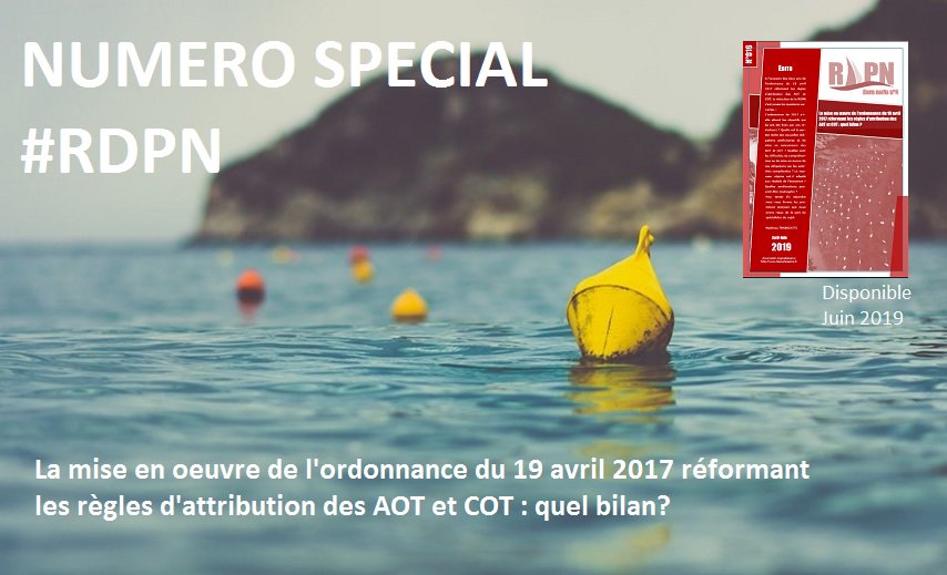 Legisplaisance's tweet photo. 👉 La mise en oeuvre de l'ordonnance du 19 avril 2017 réformant les règles d'attribution des #AOT et #COT : quel bilan?
Découvez les analyses dans ce numéro spécial de la #RDPN disponible sur commande : https://t.co/s54QKAjXcT https://t.co/SRHBRE4MVz