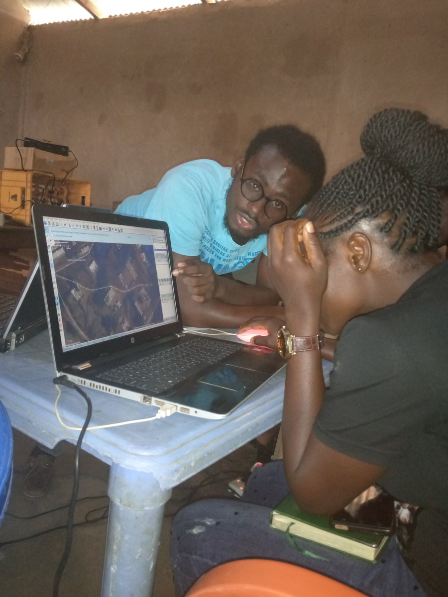 leclaragh's tweet photo. It was a wonderful time with OSM GHANA for time time they spend with us for taking us through the basic steps of mapping and taking data. We really appreciate all their efforts for travelling to us up north here. The team did really well, very interactive . Thank you. https://t.co/1ujfLE5ybM
