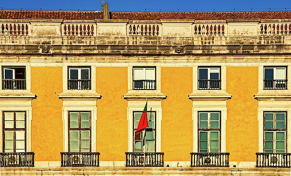 slitoff's tweet photo. New artwork for sale! - "Yellow Facade in Commerce Square - Lisbon" - https://t.co/220gQPnGHo @fineartamerica https://t.co/kWGFAUDbRB