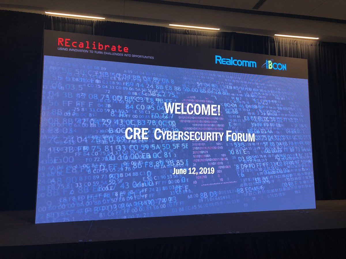 5QCyber1's tweet photo. At #realcomm this morning? Come join @5QCyber at the CRE Cybersecurity Forum! https://t.co/DYovqzLaOD