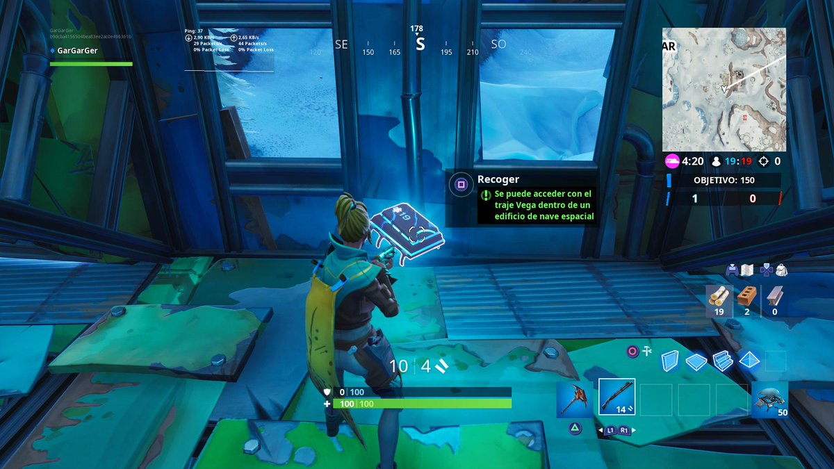 Labiera18's tweet photo. Today Fortbyte!! Number 19!! #Fortnite #Fortbyte #Fortbyte19 #FortniteHelp #TodayFortbyte #19 https://t.co/qhWqFMb6IZ