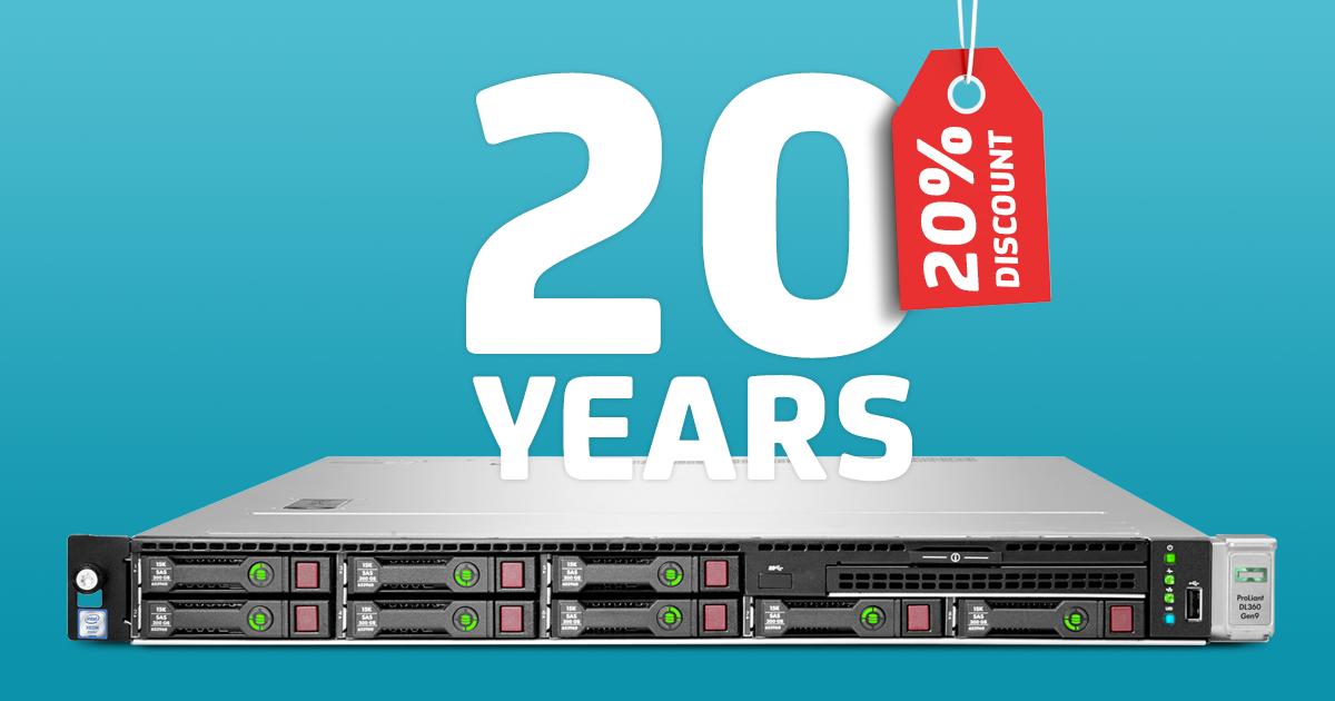 SERVER4YOU_EN's tweet photo. The birthday party is in a full swing. Get 20% discount on our bestsellers! https://t.co/p87SswzGuJ https://t.co/eGP9EIE1hj
