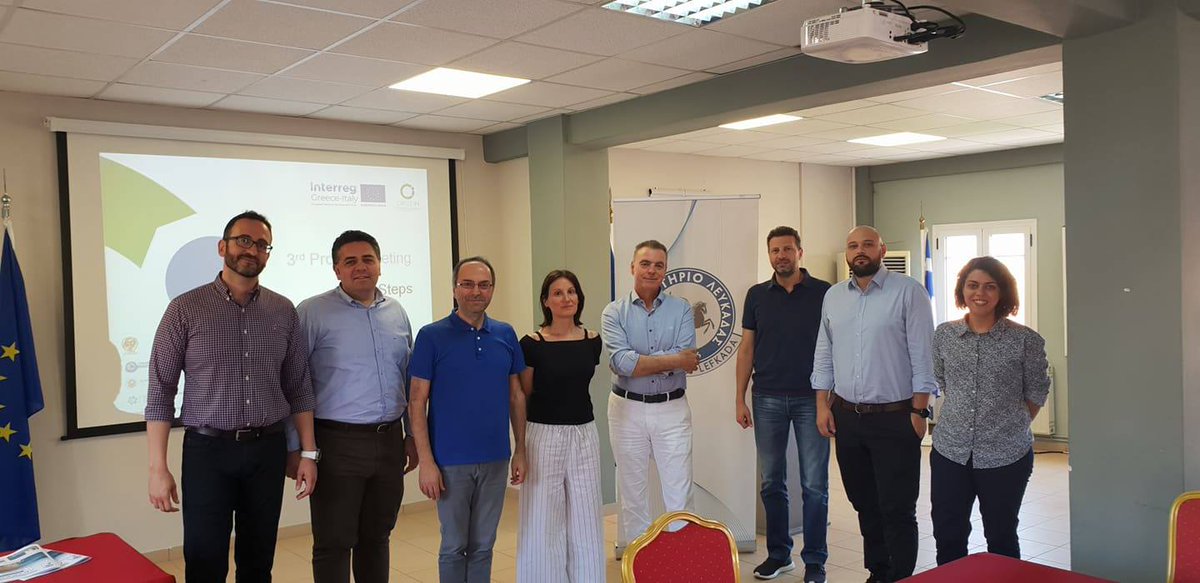 padeve's tweet photo. June 11-12, third official meeting of #circlein project partners in Lefkada! @Interreggr_it @unisalento #circulareconomy #greeceitaly #cooperation #euinmyregion #EUproject https://t.co/3HLJtsabss